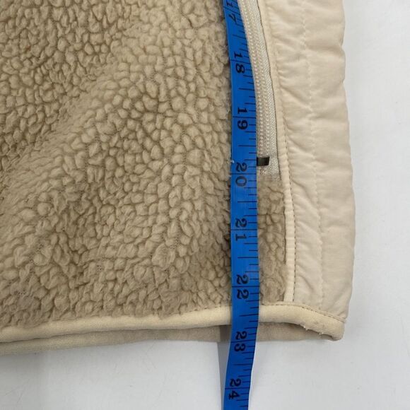 Patagonia Sherpa Jacket Women’s Size Small Tan Color - Picture 8 of 10